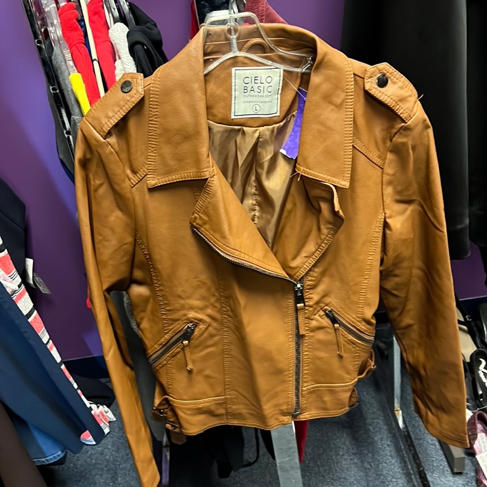 Cielo Basic Tan Jacket L - image 1